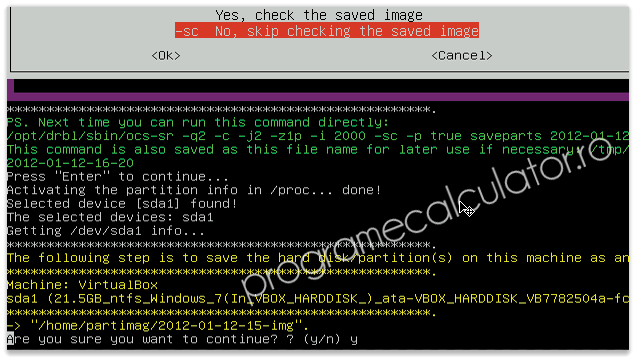 Continuare fără verificarea copiei Backup