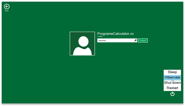 Lock Screen Windows 8, în Windows 7