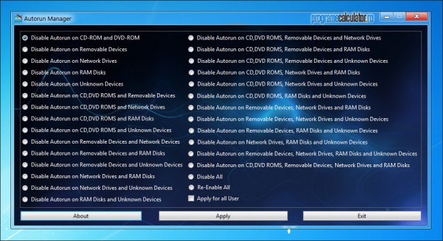 Autorun Manager