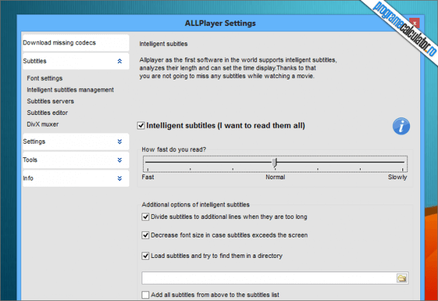 ALLPlayer IQ Text