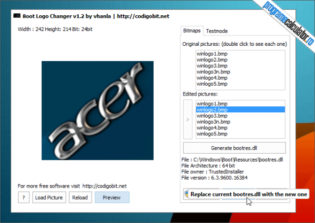 3-8oot Logo Changer-incarcare-imagine