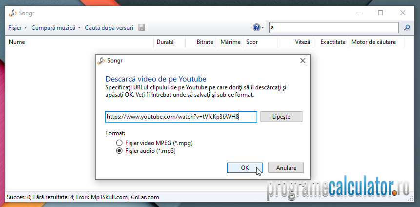 Descarcă muzică MP3 cu Songr