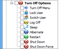 turn off